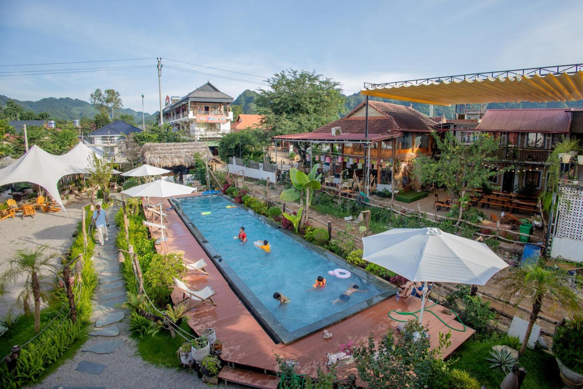 Noong Oi Homestay Moc Chau Exterior photo